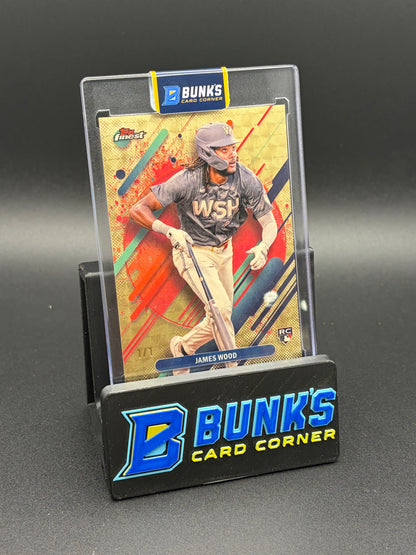 2025 James Wood Topps Finest RC