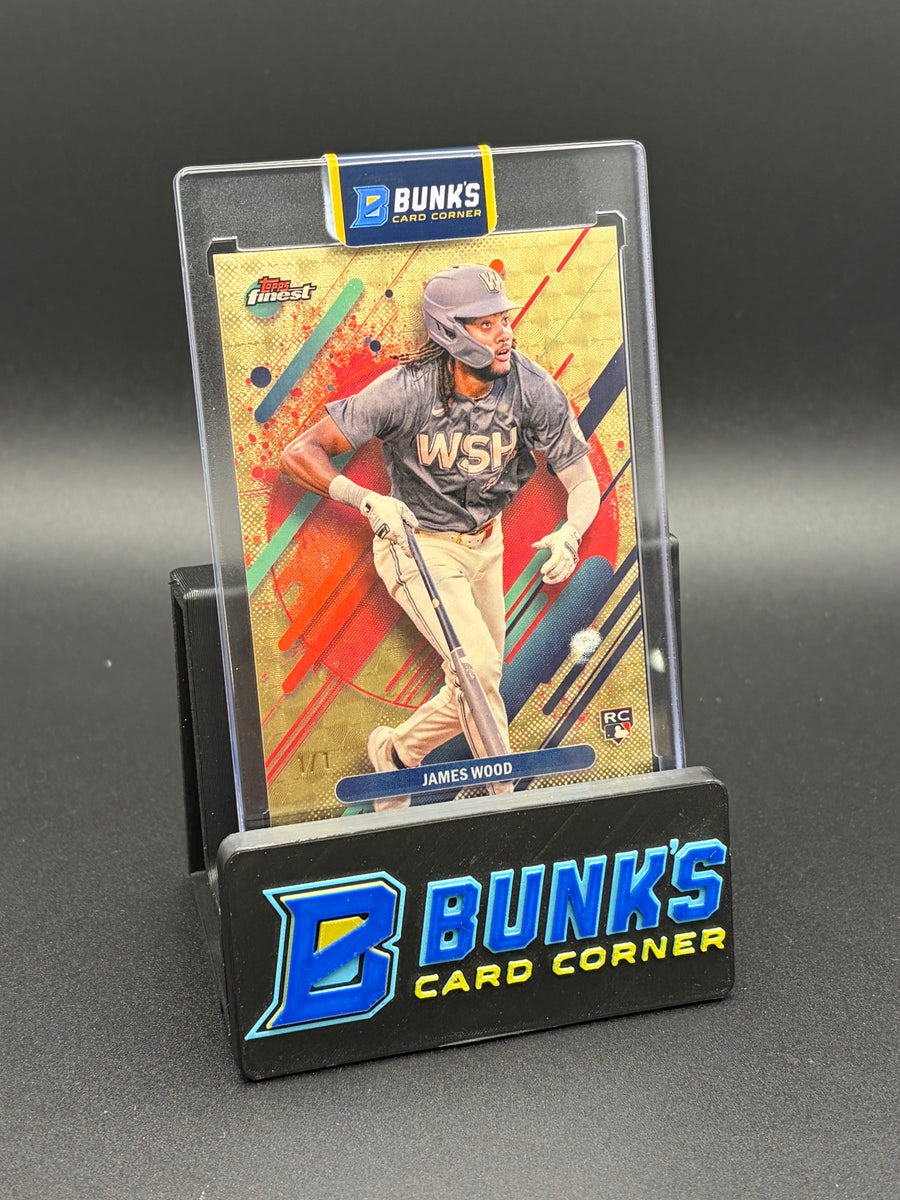 2025 James Wood Topps Finest Superfractor 1/1 RC