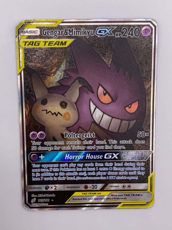 Gengar & Mimikyu gx Tag Team Team Up DMG
