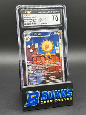 Heliolisk Illustration Rare Holo CGC 10