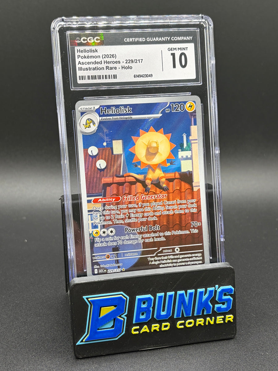 Heliolisk Illustration Rare Holo CGC 10