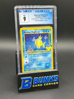Shining Magikarp Holo CGC 9