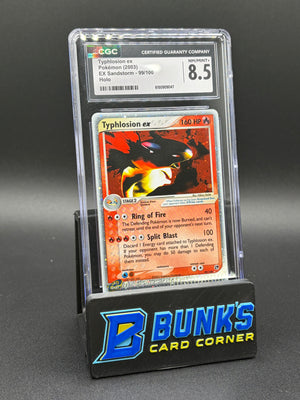 Typhlosion ex Holo CGC 8.5