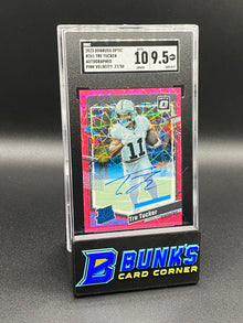 2023 Tre Tucker Auto. Pink Velocity 27/50 SGC 10/9.5