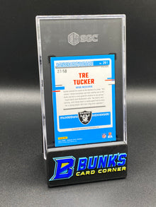 2023 Tre Tucker Auto. Pink Velocity 27/50 SGC 10/9.5