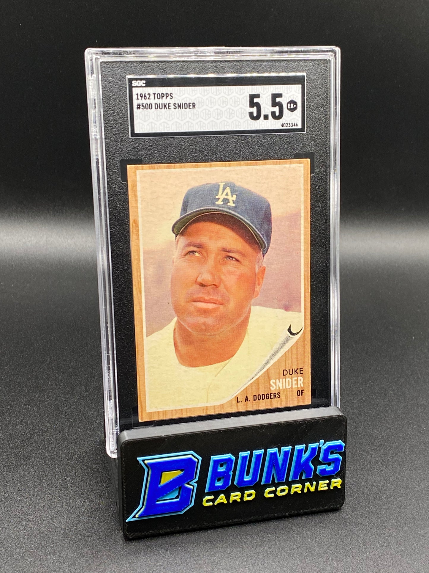 1962 Duke Snider SGC 5.5