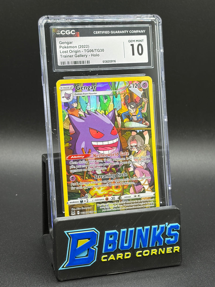 Gengar Trainer Gallery Holo CGC 10