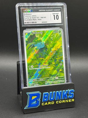 Bulbasaur Illustration Rare Holo CGC 10