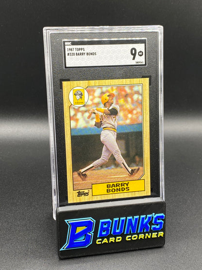 1987 Barry Bonds SGC 9