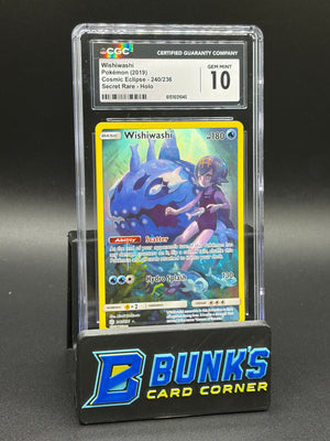 Wishiwashi Secret Rare Holo CGC 10