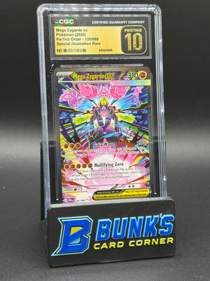 Mega Zygarde ex SIR CGC Pristine 10