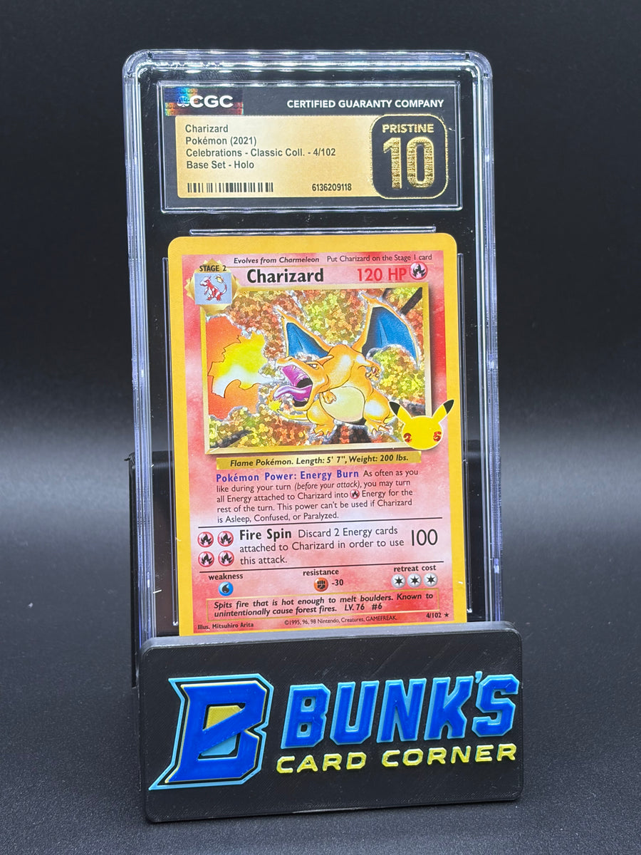 Charizard Base Set Holo CGC Pristine 10