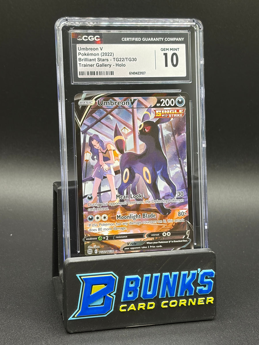 Umbreon V Trainer Gallery Holo CGC 10
