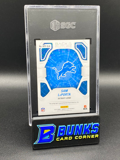 2024 Sam LaPorta Back To The Future Auto. 51/149 SGC 10/9.5