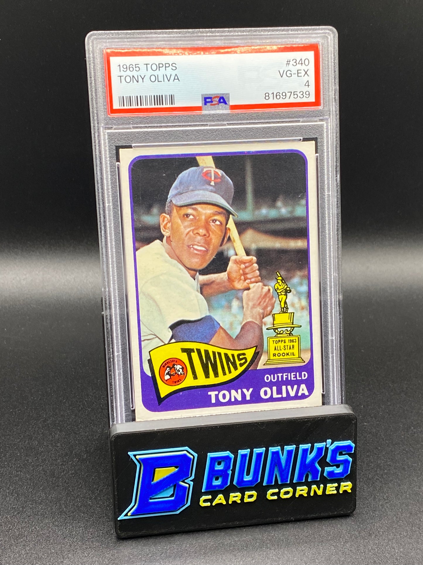 1965 Tony Oliva PSA 4