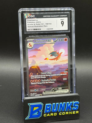 Charizard ex SIR CGC 9