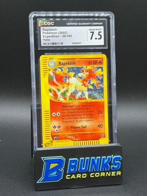 Rapidash Holo CGC 7.5