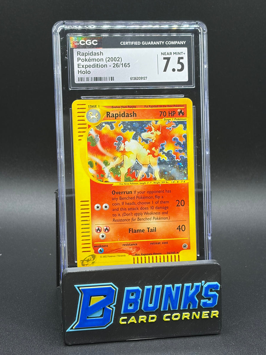 Rapidash Holo CGC 7.5
