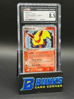 Flareon ex Holo CGC 8.5