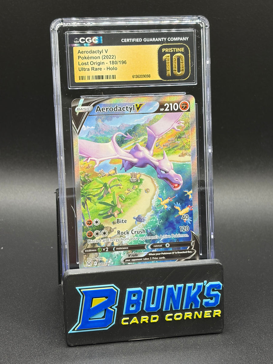 Aerodactyl V Ultra Rare Holo CGC Pristine 10