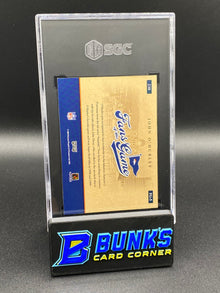 2004 John O'Hurley Fans Of The Game Auto. SGC 9