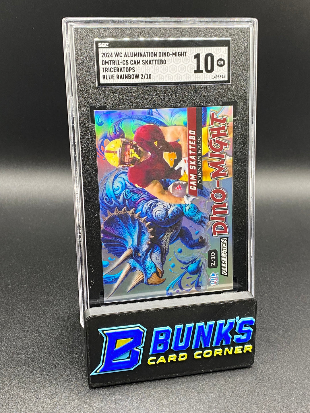 2024 Cam Skattebo Triceratops 2/10 SGC 10