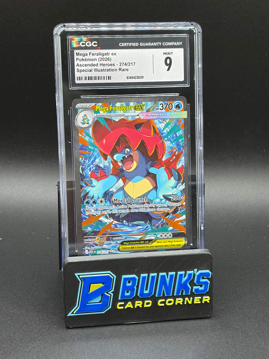 Mega Feraligatr ex SIR CGC 9