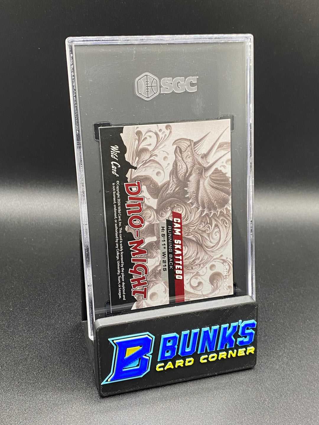 2024 Cam Skattebo Triceratops 2/10 SGC 10