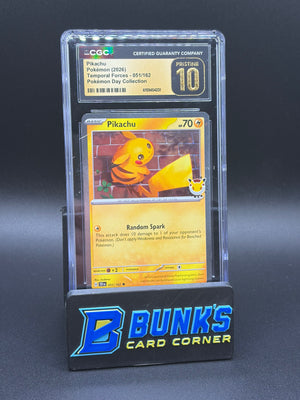 Pikachu Day Collect CGC Pristine 10