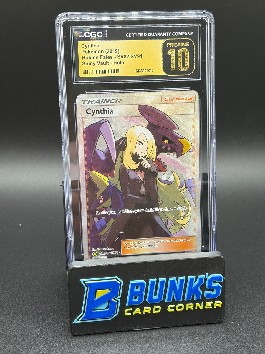 Cynthia Shiny Vault Holo CGC Pristine 10