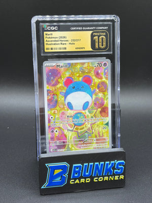 Marill Illustration Rare Holo CGC Pristine 10