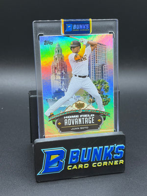 2023 Juan Soto Topps Home Field Advantage