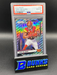 2024 Terry McLaurin Press Proof PSA 10