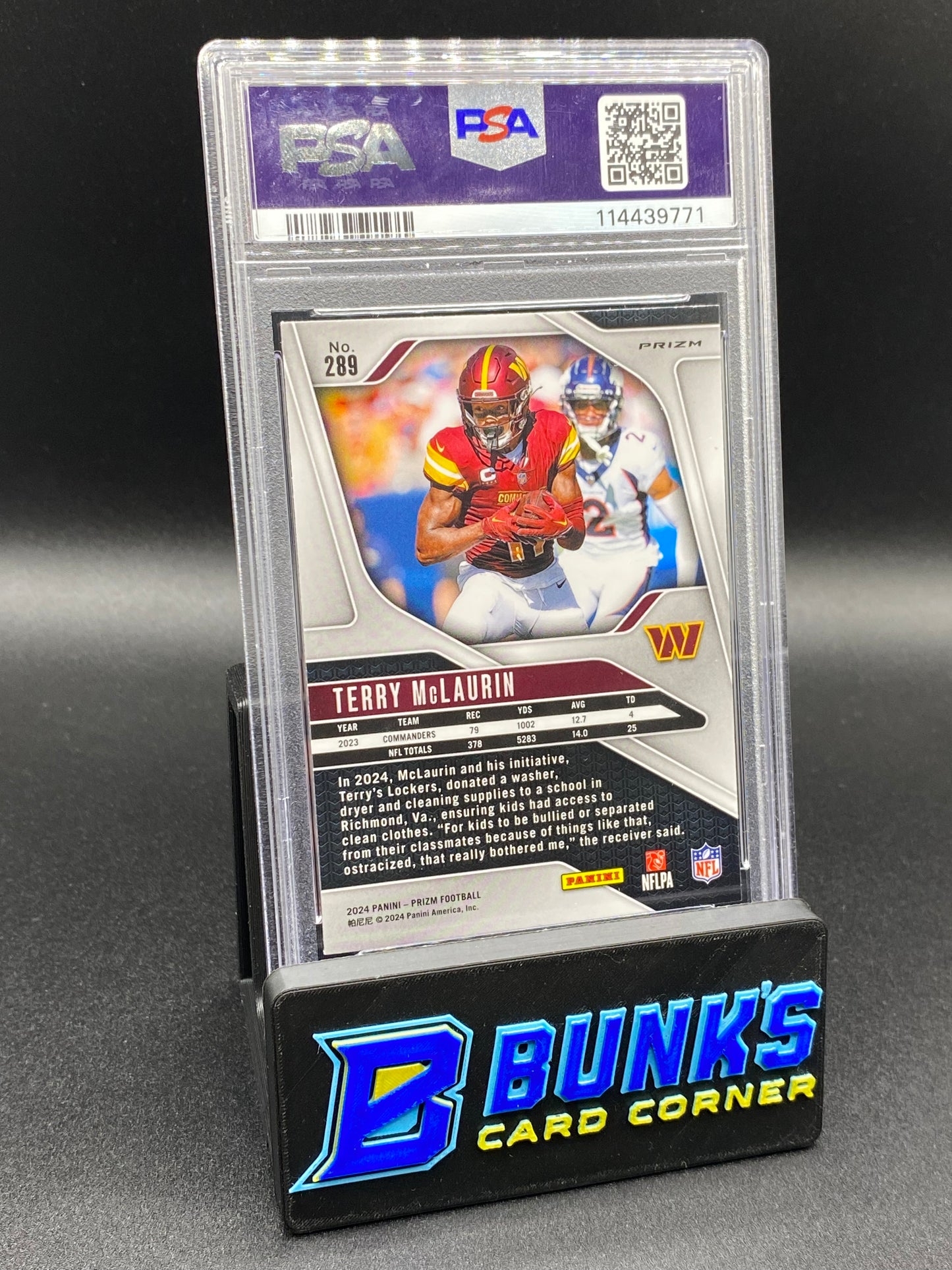 2024 Terry McLaurin Press Proof PSA 10