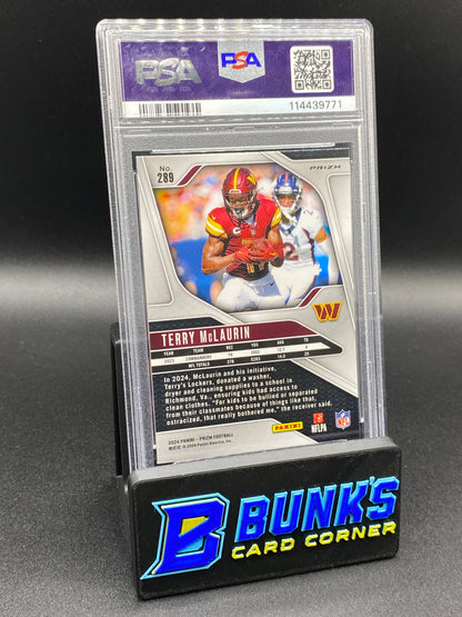 2024 Terry McLaurin Press Proof PSA 10