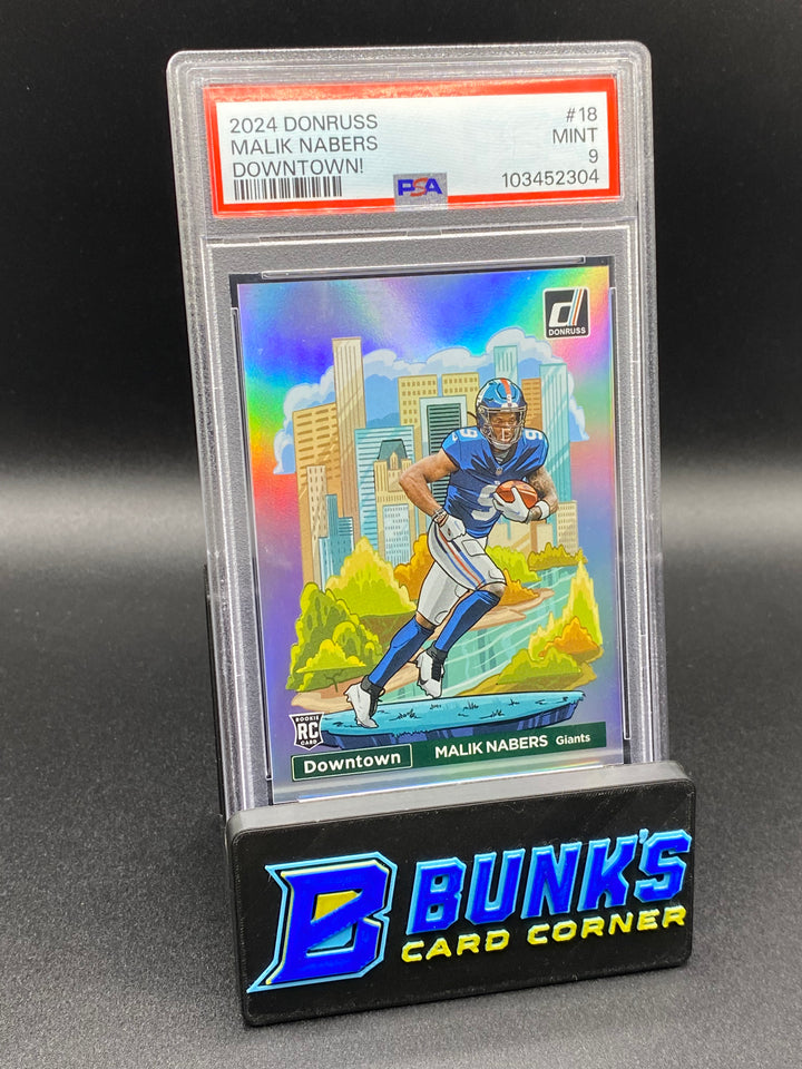 2024 Malik Nabers Downtown PSA 9