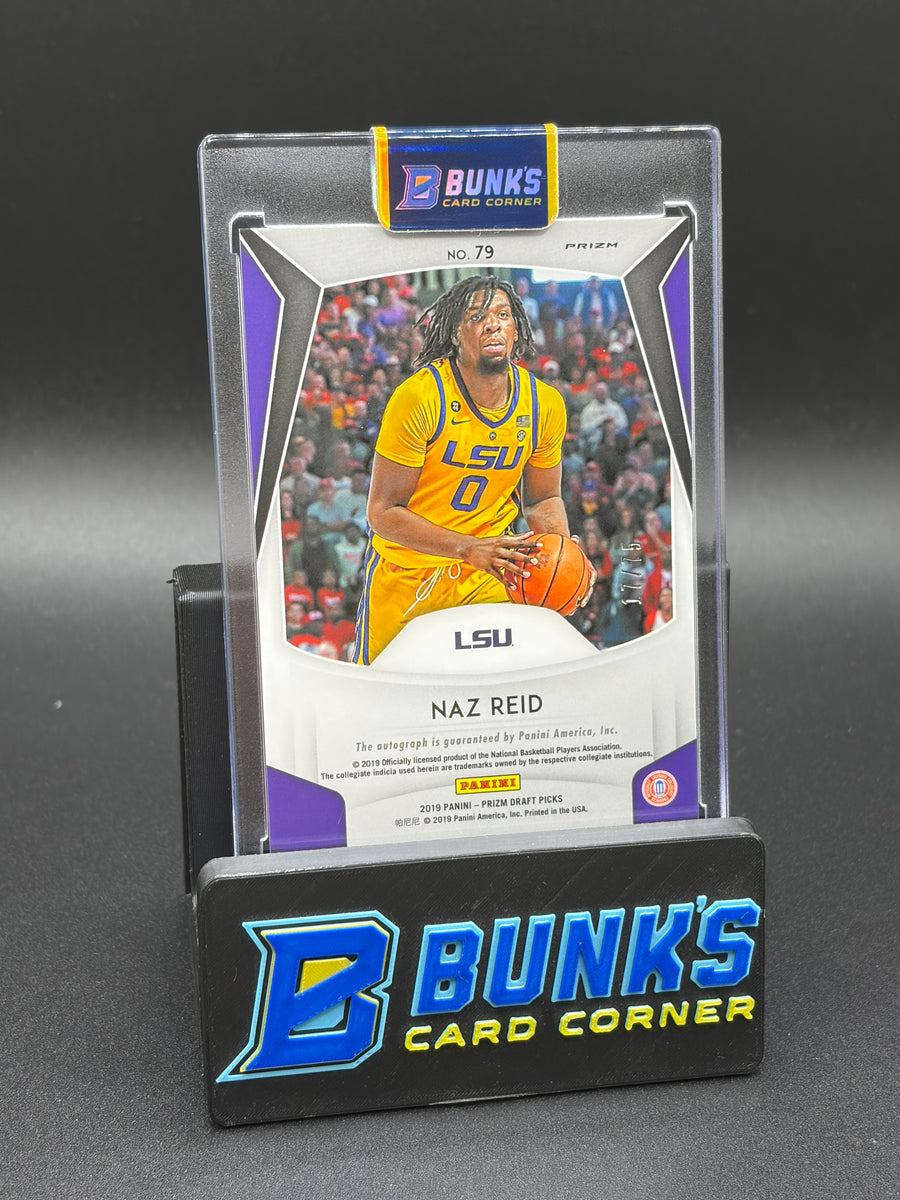 2019 Naz Reid Draft Picks 17/75 Auto RC