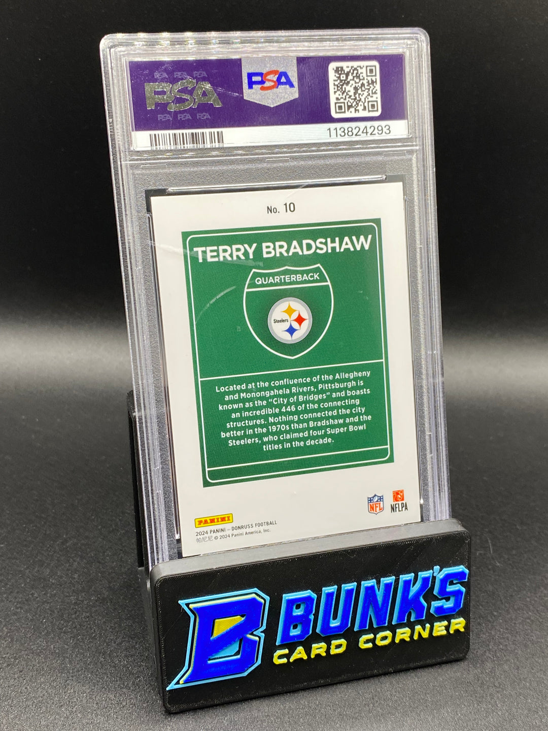 2024 Terry Bradshaw Downtown PSA 9