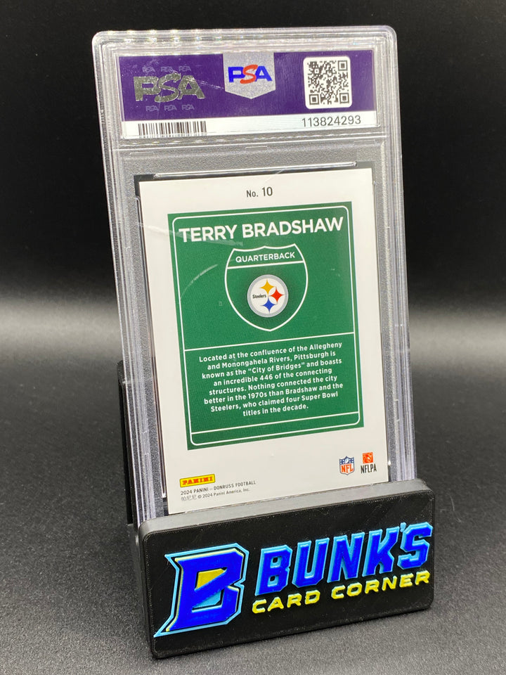 2024 Terry Bradshaw Downtown PSA 9
