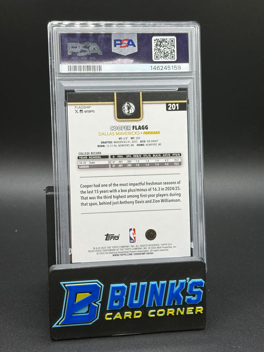 2025 Cooper Flagg Blackout PSA 9 RC