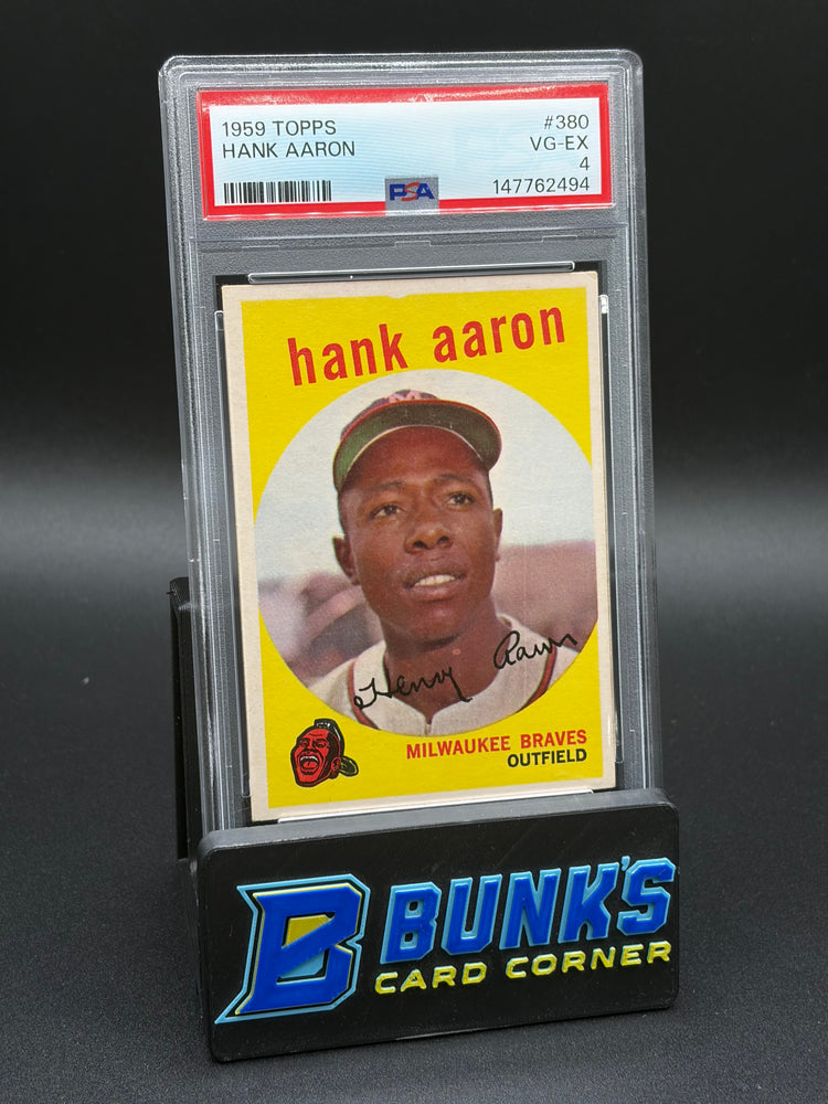 1959 Hank Aaron Topps PSA 4