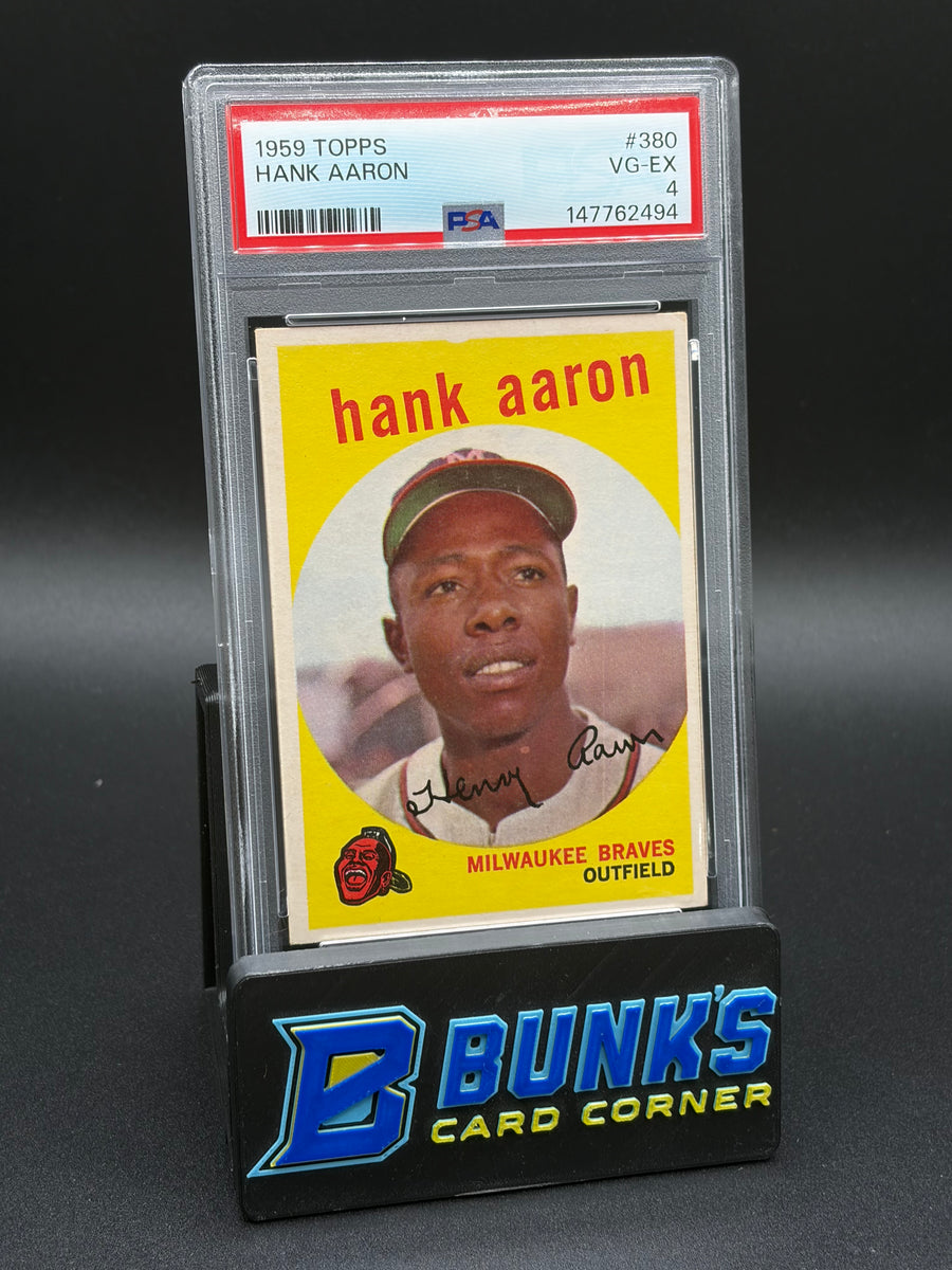 1959 Hank Aaron Topps PSA 4