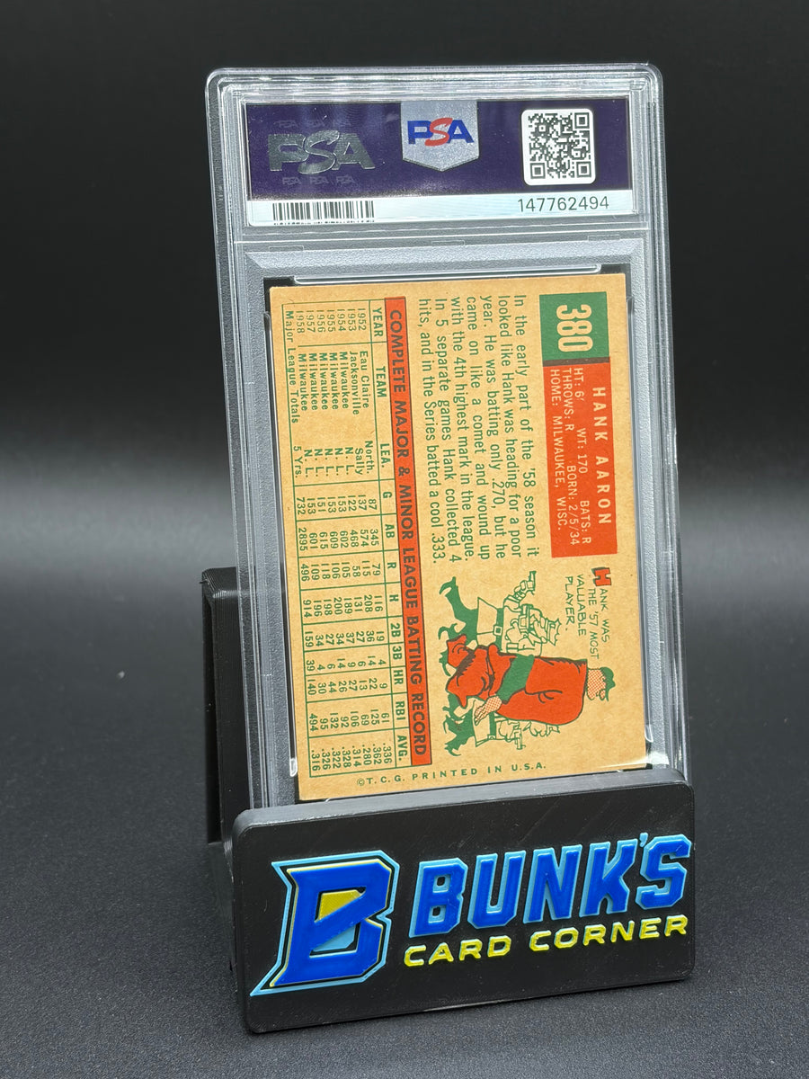 1959 Hank Aaron Topps PSA 4