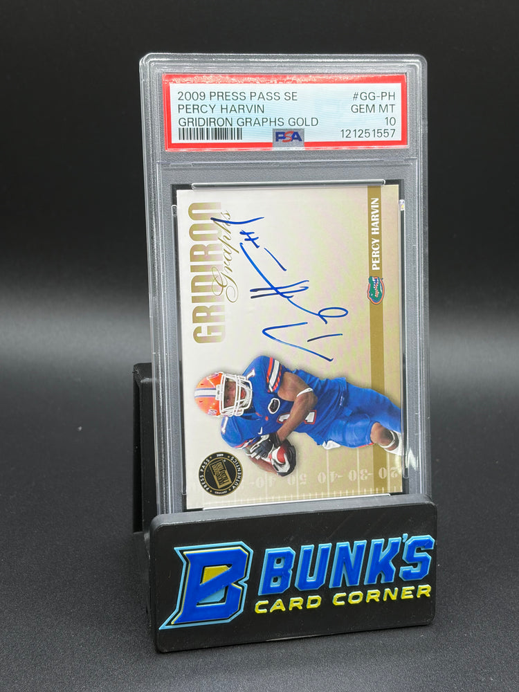 2009 Percy Harvin Gridiron Graphs Gold PSA 10 RC