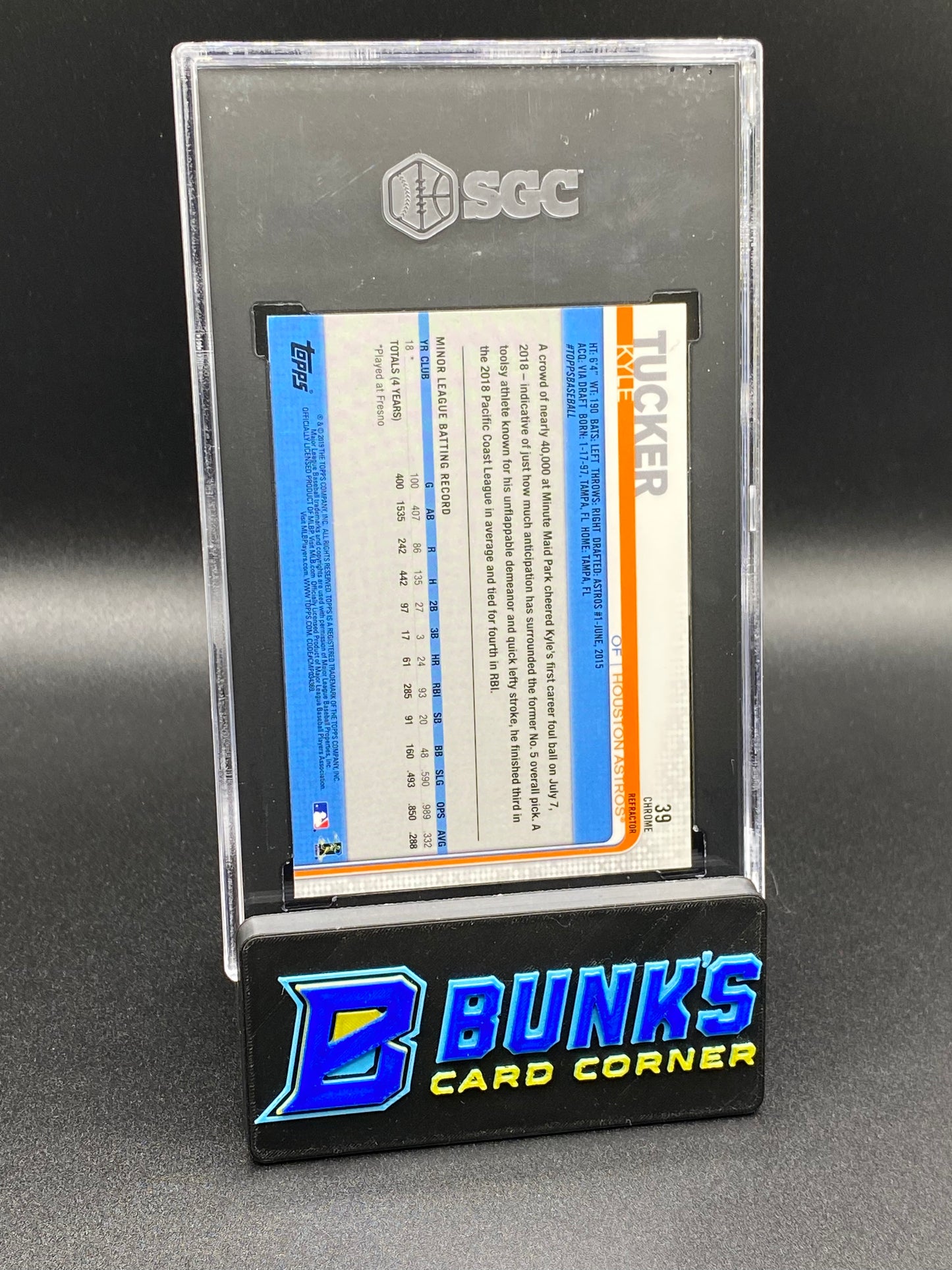 2019 Kyle Tucker XFractor SGC 10