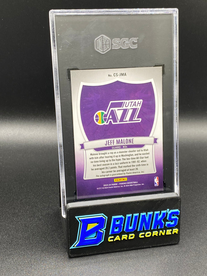 2023-24 Jeff Malone Crusade Sig. SGC 10/8.5