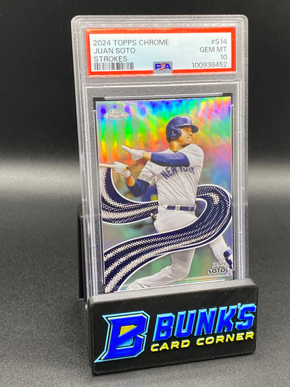 2024 Juan Soto Strokes PSA 10