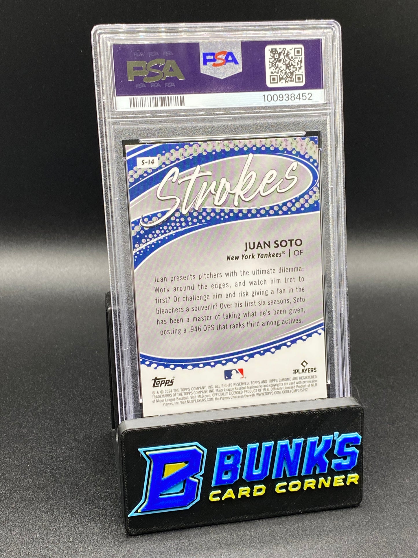 2024 Juan Soto Strokes PSA 10