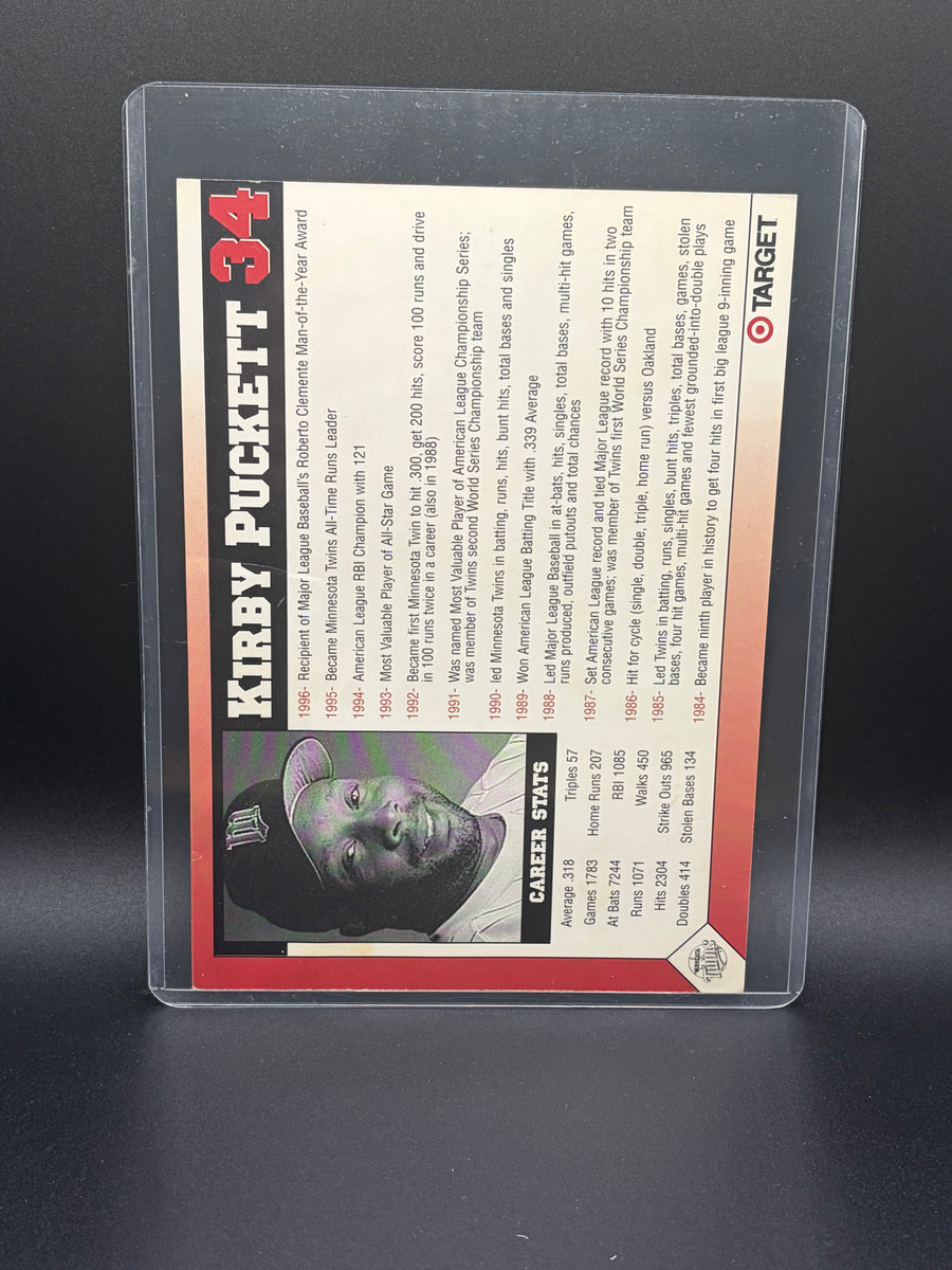 1997 Kirby Puckett Weekend Auto Signed HOF