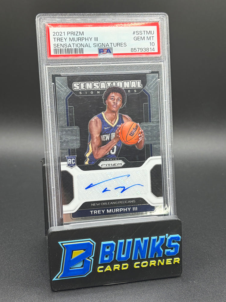 2021 Trey Murphy III Sensational Signatures PSA 10 RC